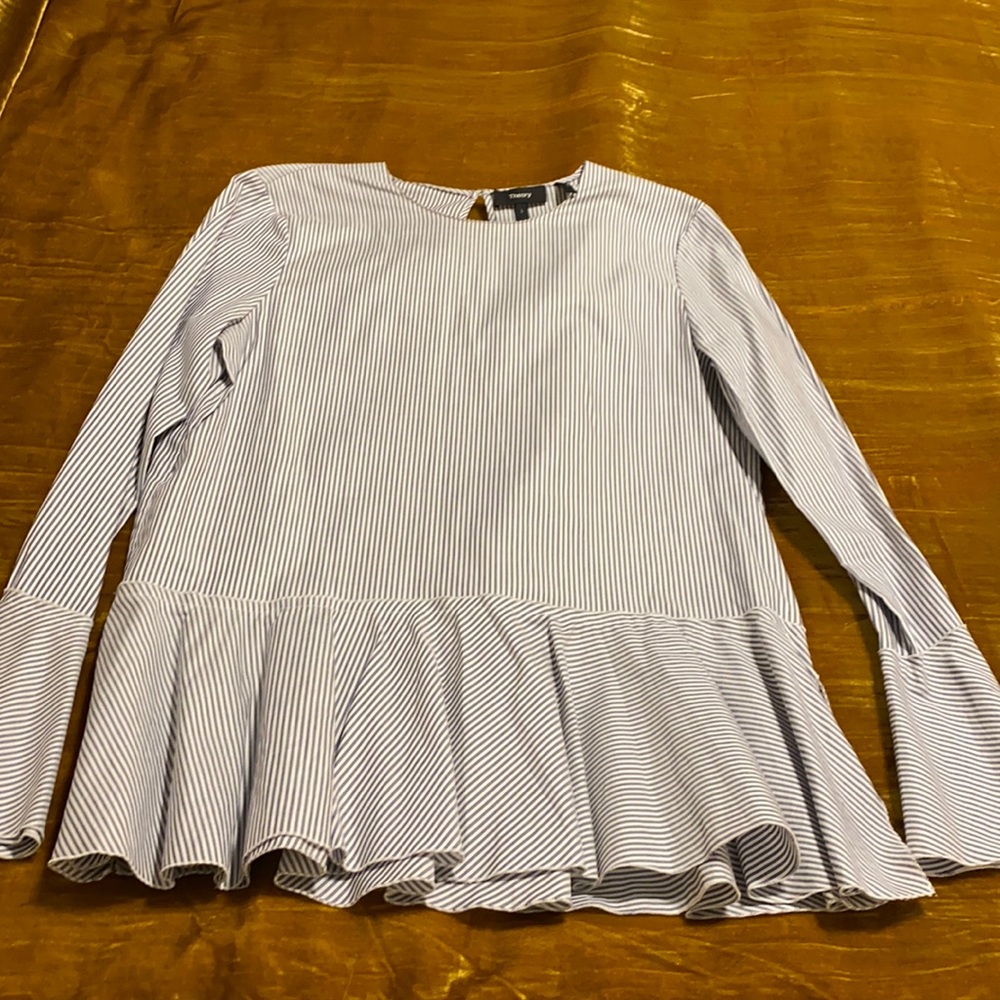 Theory Peplum Blouse
